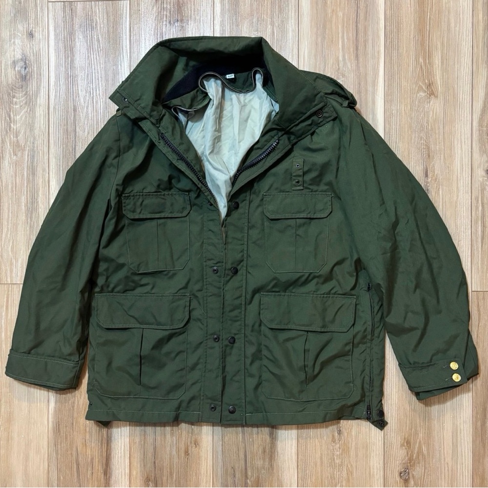 Men’s Blauer Gore-Tex Gore Tex full zip Jacket 44R Army Green Warm
